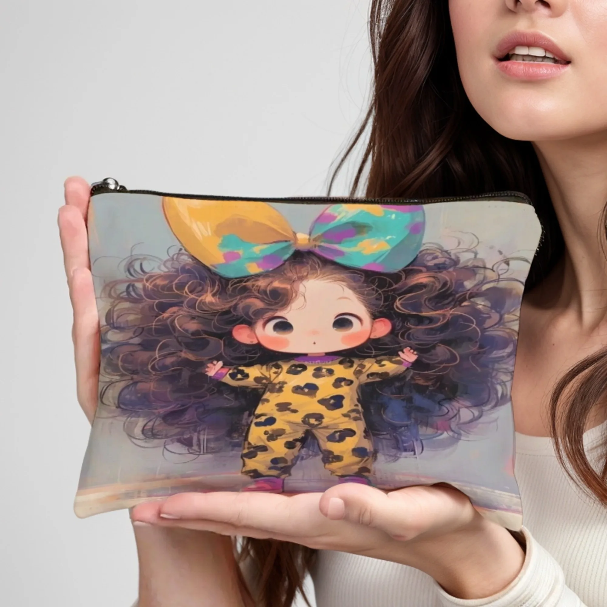 A Girl With Curly H… - image