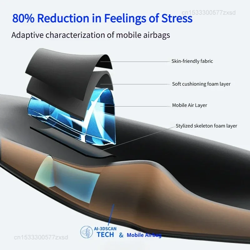 Xiaomi Dreamlight 4S قناع عين النوم ثلاثية الأبعاد مجسمة النوم المعونة للرجال النساء الكبار للنوم كتلة قناع عين خفيف للتخييم