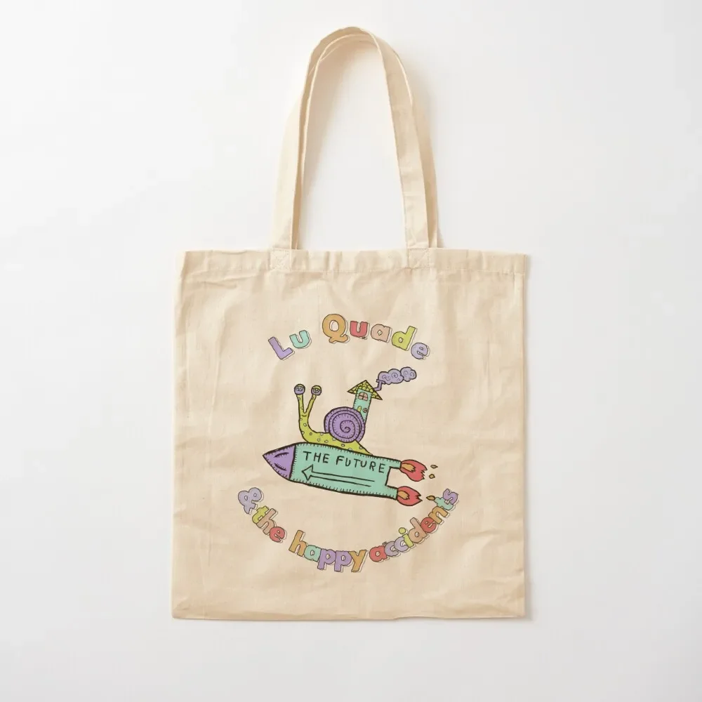 

Lu Quade and the Happy Accidents Tote Bag custom tote Women bags