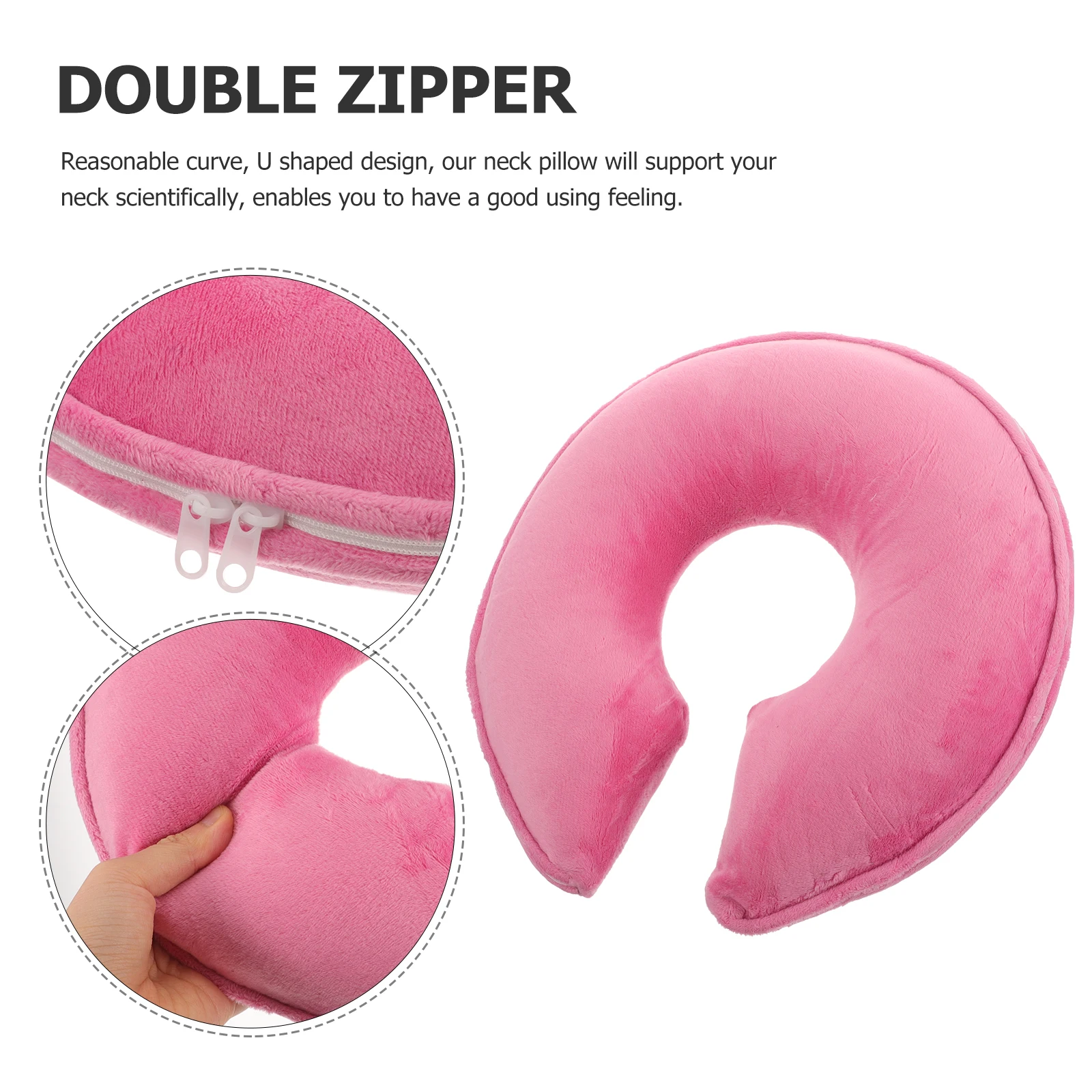 

Memory Foam U Shaped Support Travel For Adults Office Neck Car Sleeping Portable Nap U Pillow Flight Neck Pad Comfortable