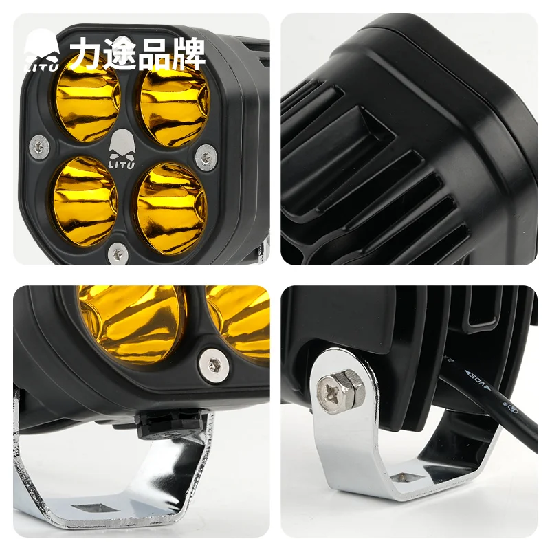 Auto Spare Parts 3 Inch 40W Combo Beam Auxiliary Fog Lamp LED Work Light Cube Pod Lights SUV 4WD Truck Cars