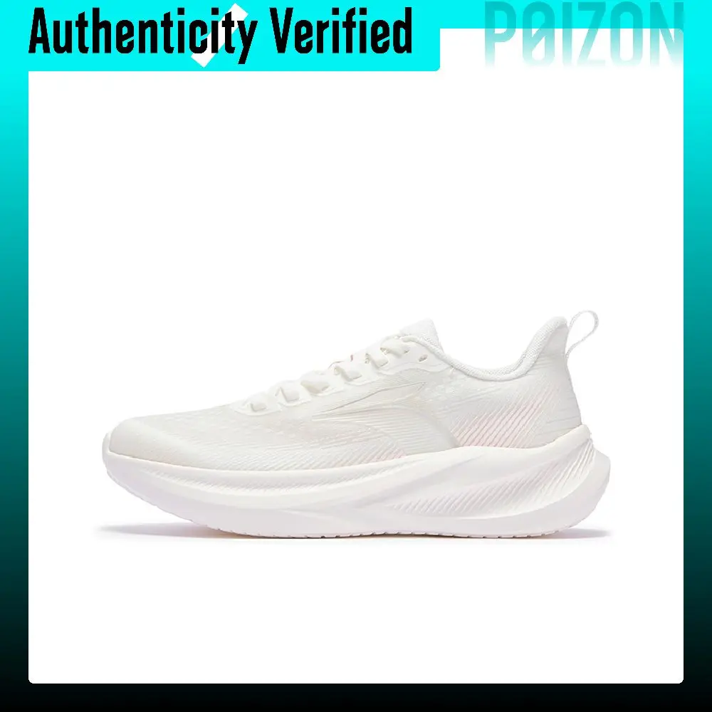 361° Flying Feather 5.0 Cushioning Abrasion Resistant Breathable Low top Casual Running Shoes Women's Pink Litchi 682622233-1