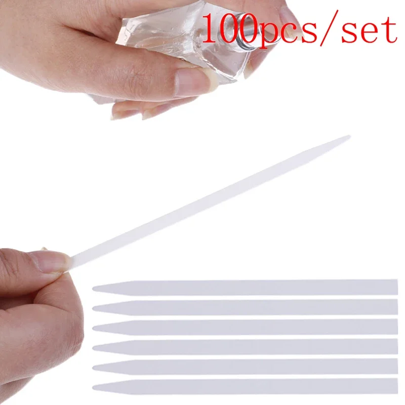 100pcs Aromatherapy Fragrance Perfume Essential Oils Test Paper Strips 137*7mm For Scents And Essential Oil Testing