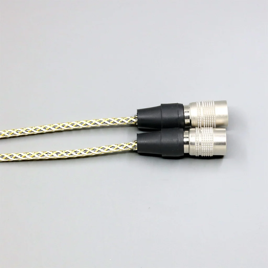 Kabel słuchawkowy TypeS 23AWG Litz Shielding Silver OCC do słuchawek Mr Speakers Alpha Dog Ether C Flow Mad AEON Headphone LN008933