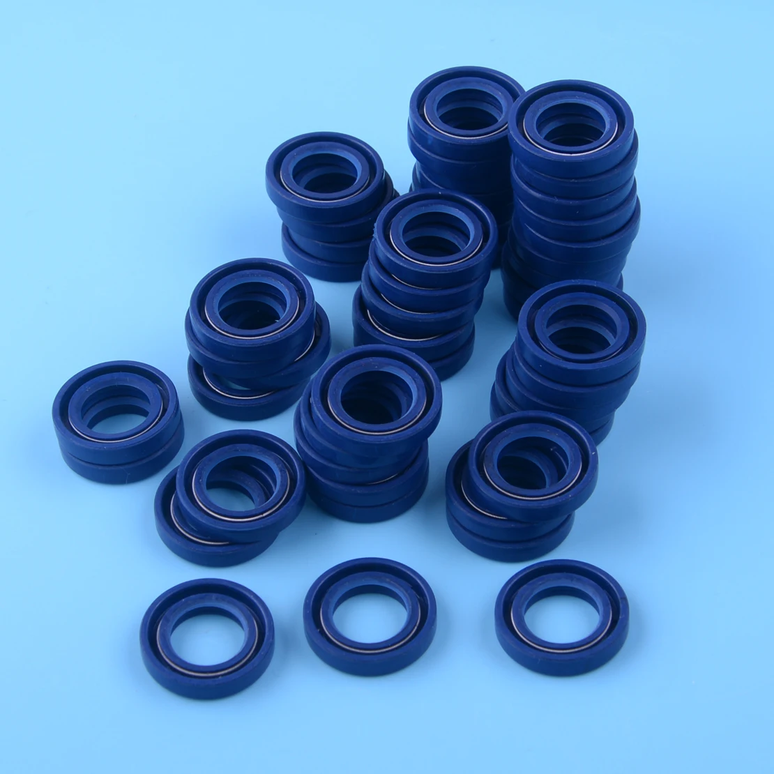 Letaosk 50 Pcs Crank Oil Seal Fit para Stihl Br550 Br600 Br700 Br350 Br430 Br450 Sr430 Sr450 Sopradores 96380031581 96390031585