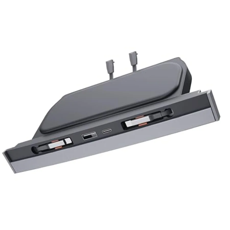

USB Docking Hub/ Waterproof - Fast Charger/ Accories 2024 202 2022 2021 4Ports Retractable Docking Station, 2 Type-C Fast Charg