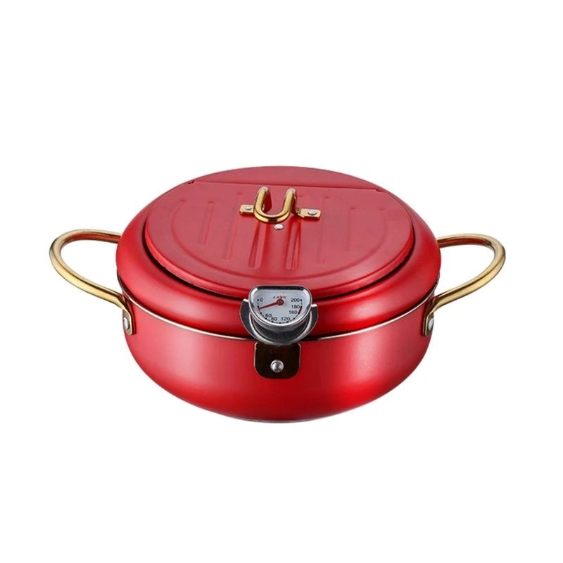 

Mini Kitchen Cooker Gas Frying Pan Japanese Small Pan Frying Pan Thermometer
