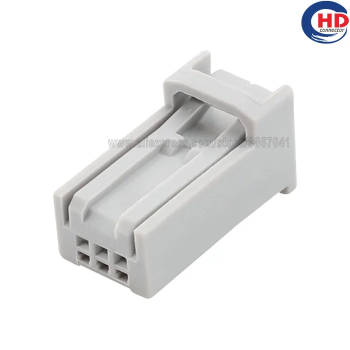 

3pin grey auto plastic wire cable male female harness connector MX34003SF1