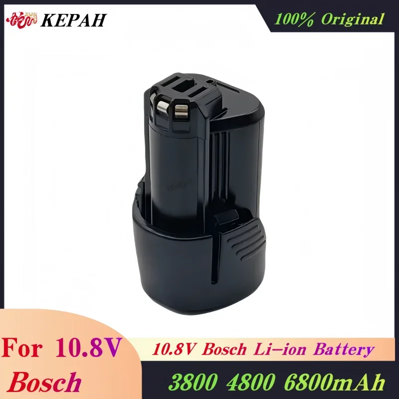 6800mAh 10.8V Li-ion BAT411 Rechargeable Battery lpega BOSCH BAT412A BAT413A D-70745GOP 2607336013 2607336014 PS20-2 PS40-2