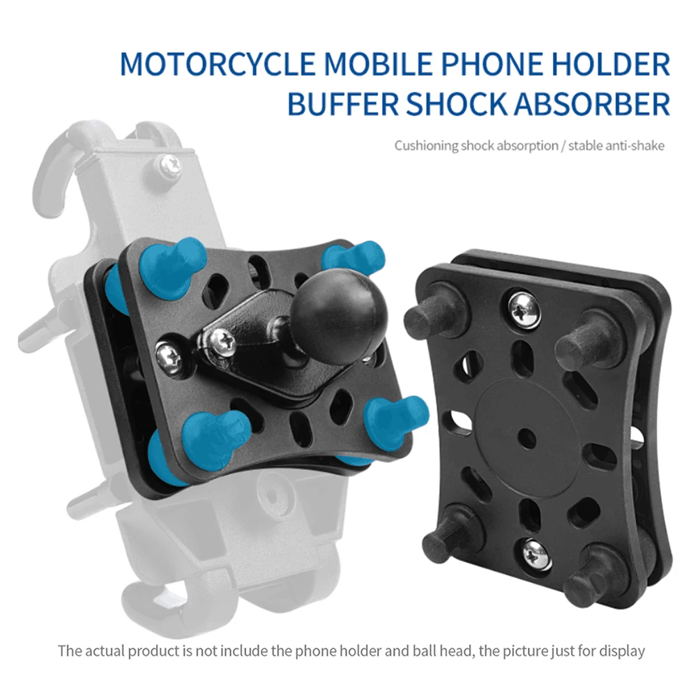 Supporto per cellulare per moto ammortizzatore supporto in Silicone antiurto manubrio per bici da moto supporto Mobile