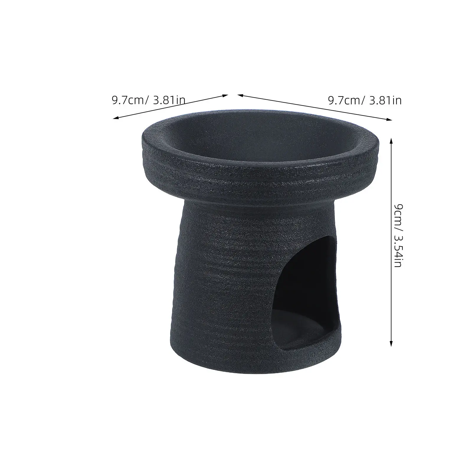 Ceramic Wax Melt Warmer Essential Oil Burner Porcelain Aromatherapy Diffuser Oil Burner for Home Living Room Fragrance