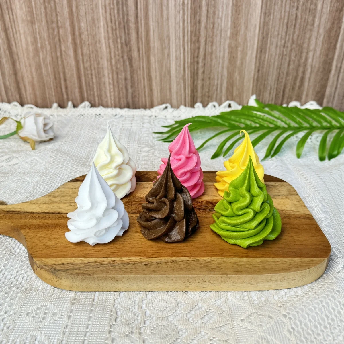 Simulation Ice Cream Fake Cake Mold Artificial Food Kids Toys Wedding Party Decor Bakery Dessert Shop Window Photography Prop