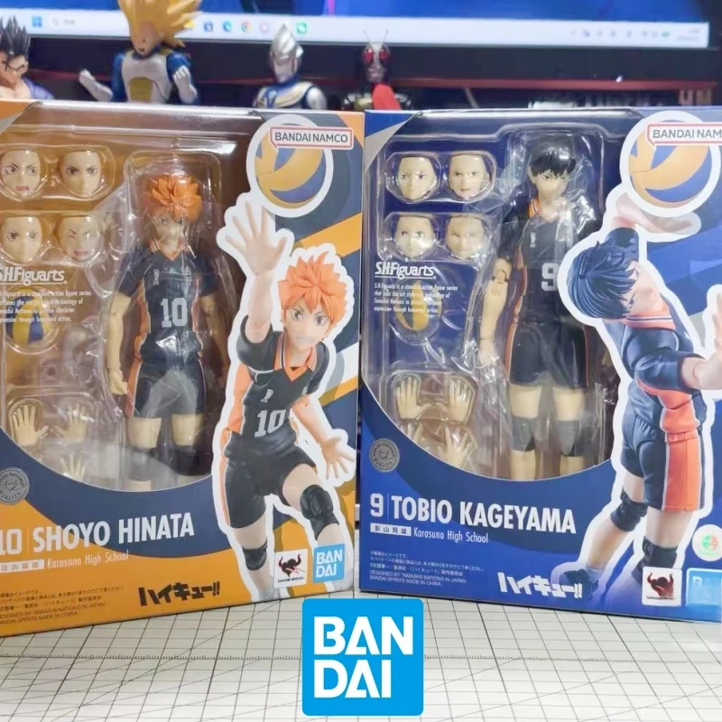 

Коллекционная фигурка Bandai Haikyuu SHF: Хината Сёё (Карасуно), высокоподвижная, аниме-фигурка, игрушка, подарок для мальчиков