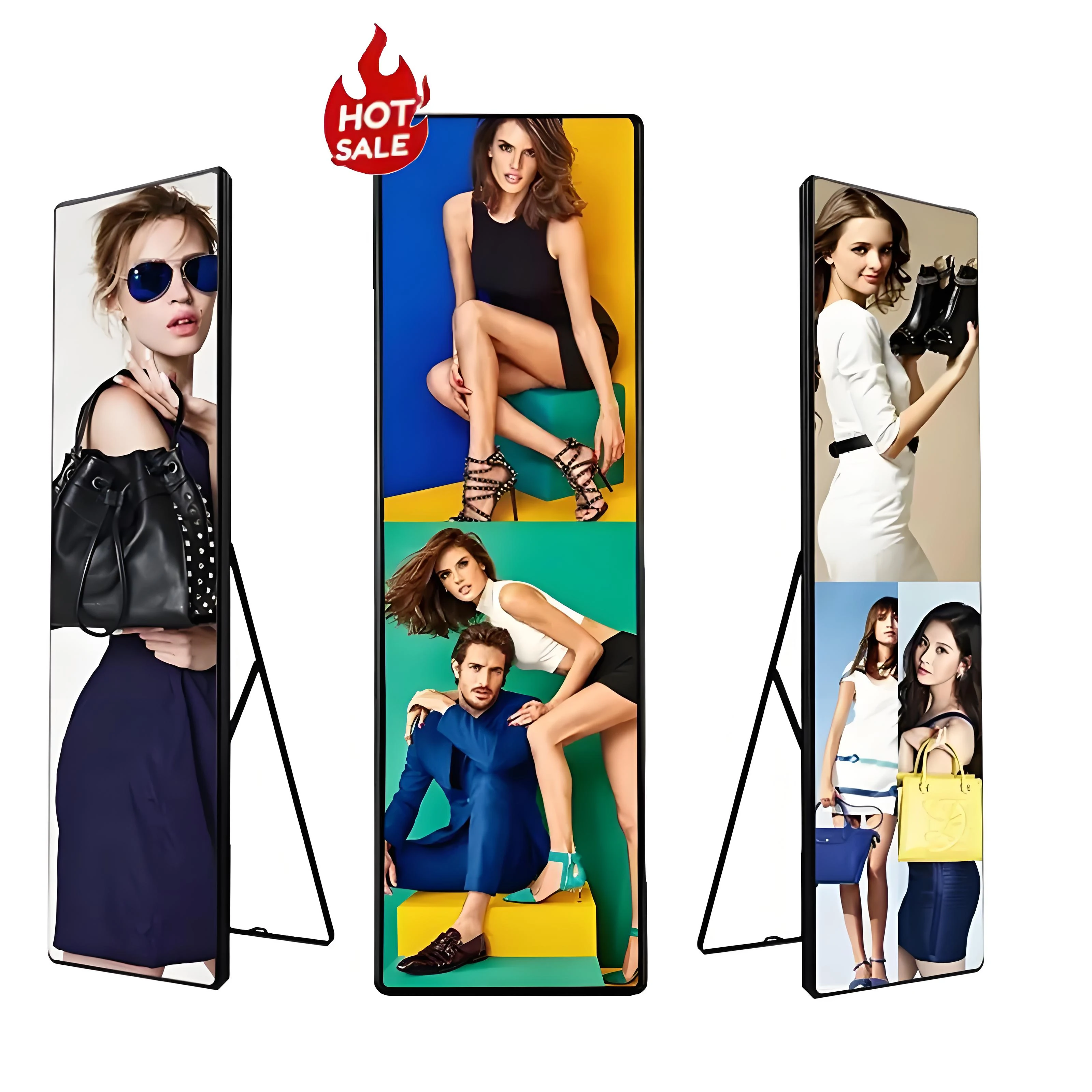 

Indoor and Outdoor Digital Signage WiFi 4G USB P2 P2.5 P3 LED Display Poster Screen Window Banner Video Wall Panel