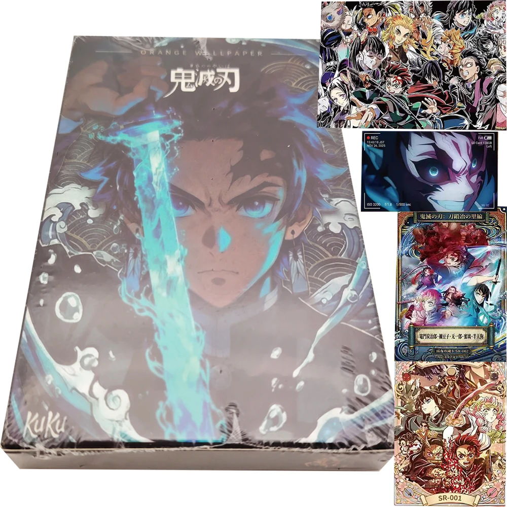 

Demon Slayer Collection Card Brick Adventure Anime Character Tokitou Muichirou Shinazugawa Sanemi Creative Peripheral Metal Card