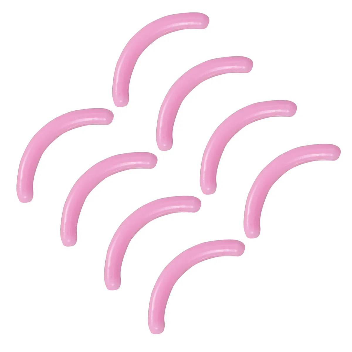 16 قطعة منصات إعادة تعبئة الرموش استبدال وسائد السيليكون قابل للغسل للنساء رمش بكرة الشعر المطاط الملء ماسكارا ملطخة #3