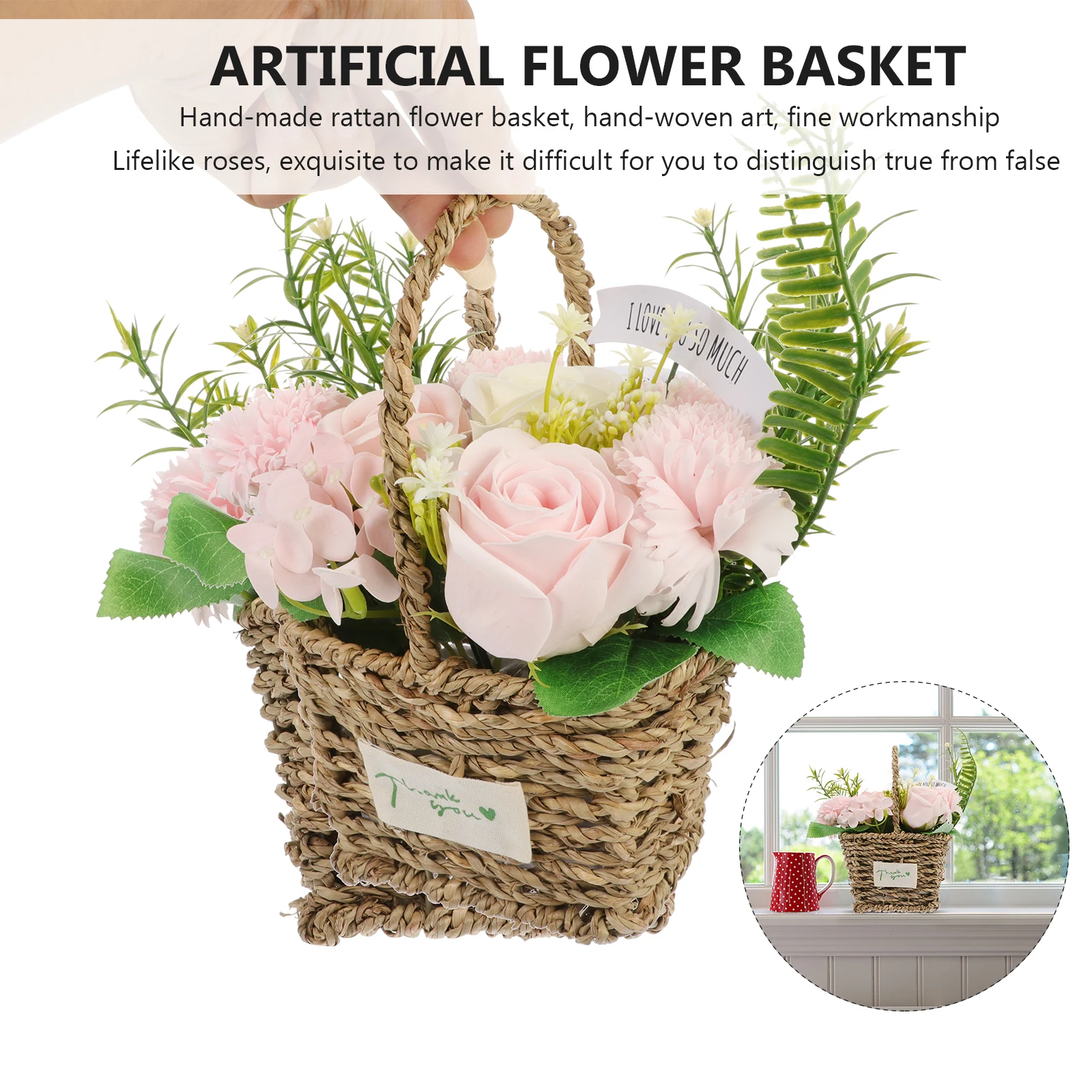 

Artificial Soap Rose Bouquet Handmade Valentine'S Gift Fresh Looking Everlasting Friendship Symbol Eternal Flower