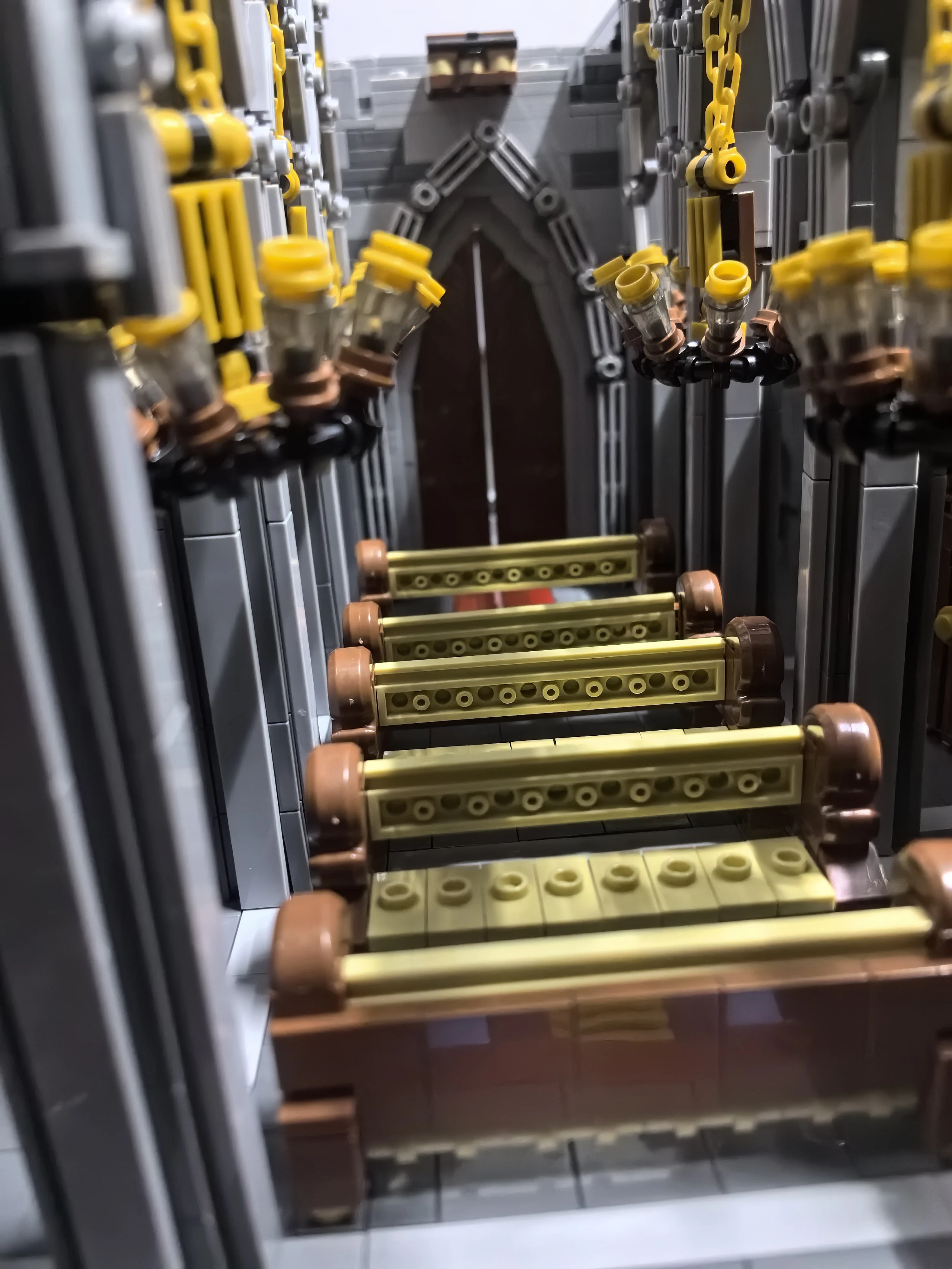 بنة MOC29962 بناء مشهد الشارع، تجميع لعبة ألغاز الكاتدرائية