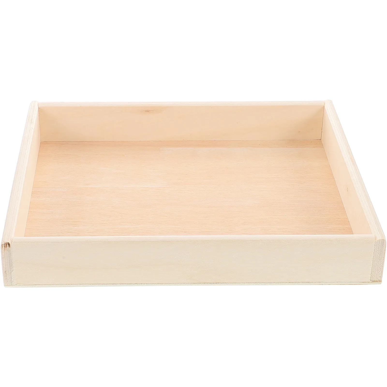 

Wooden Puzzle Tray Rectangle Design Sorting Tray for Flat Puzzles Enhances Fine Motor Skills Logical Thinking Puzzle Accessory