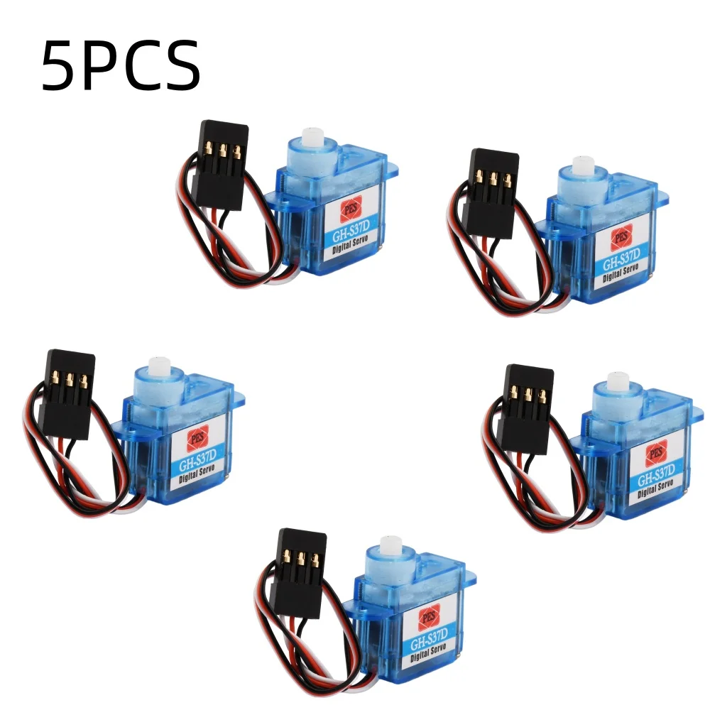 1/5/10 PCS 3.7g Mini Micro Servo For RC Airplane Helicopter Boat RC Sub Servos 3.7g High Speed For GH-S37D Servo
