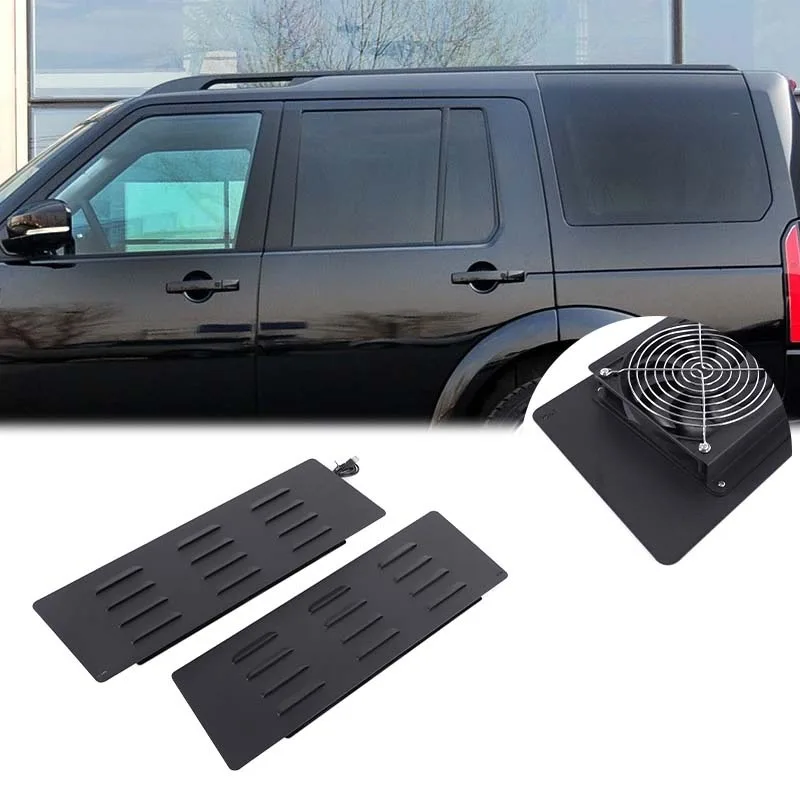 For Land Rover Discovery 3 LR3 Discovery 4 LR4 2004-2016 Aluminum Alloy Car Rear Ventilation Blinds Car Modification Accessories