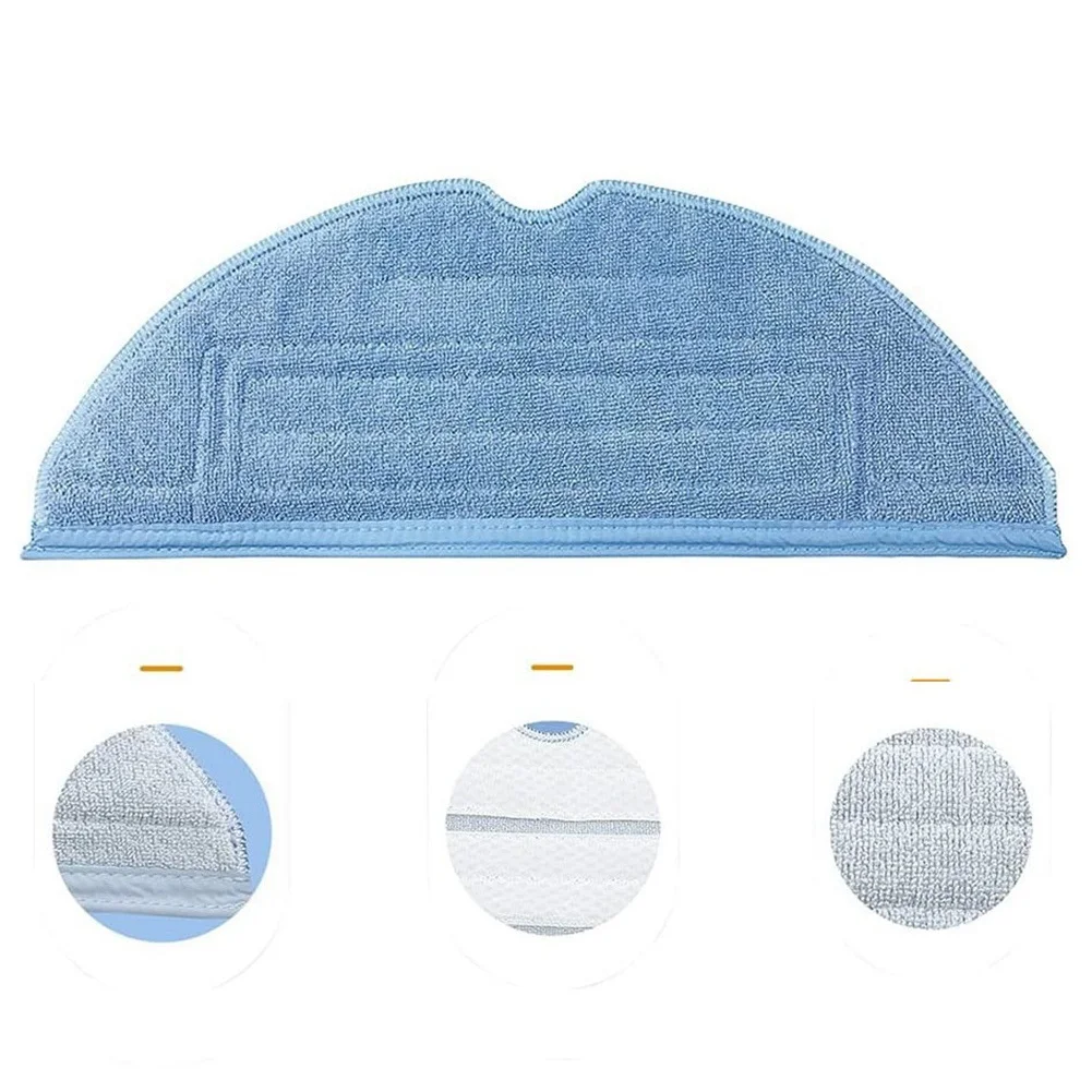 إكسسوارات مكنسة كهربائية ، فرشاة رئيسية وجانبية ، مناديل ميكروفايبر ، قماش لروبوروك S7 ، T7 ، T7S Plus