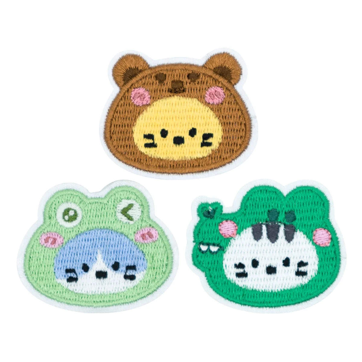 

Cute Children's Cartoon Embroidery Cloth Sticker Down Jacket Patch Sticker Wholesale DIY Clothes Accessories Computer Embroidery