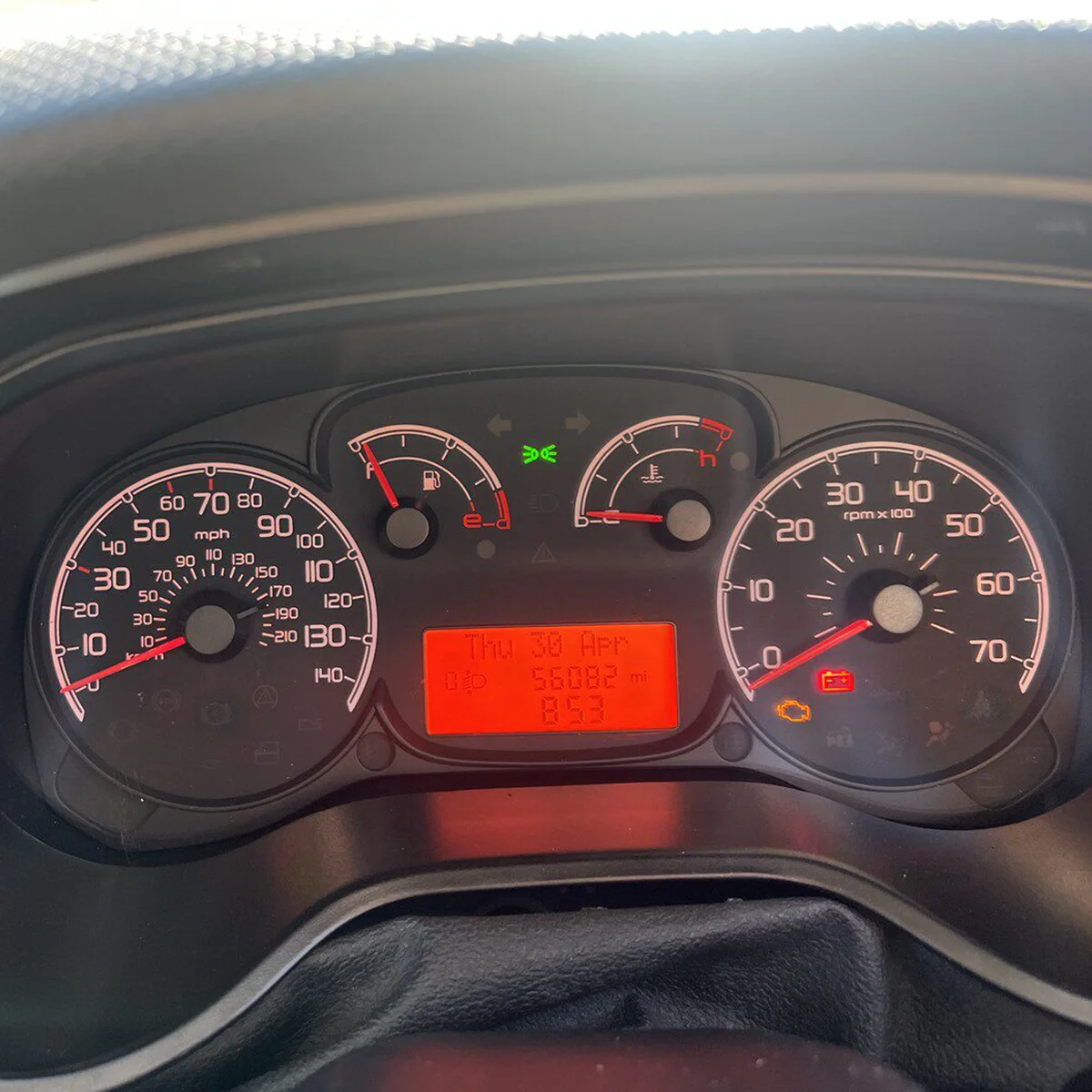 22pin Automatic Transmission Instrument LCD Display Screen For Fiat Punto Grande Punto Fiorino Doblo Qubo Auto Dashboard Parts