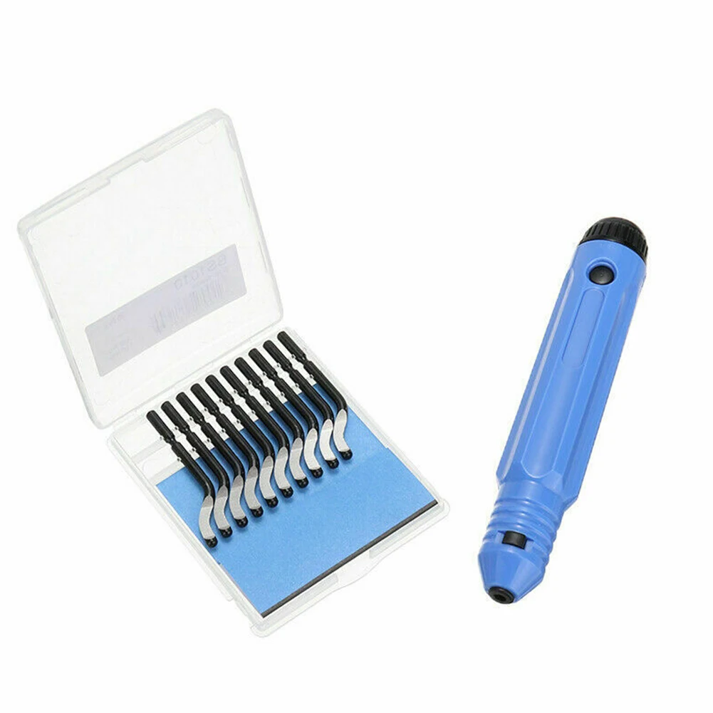 จับพลาสติก Burr NB1100 Scraper W/ BS1010 ใบมีดตัดเครื่องมือขัดมือตัดเครื่องมืออุปกรณ์เสริม