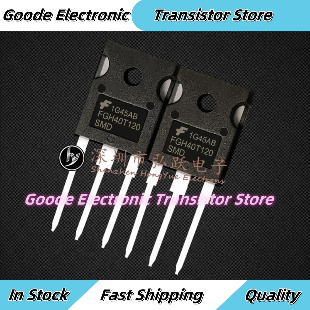 

10PCS FGH40T120SMD TO-247 1200V 40A Fast Shipping Best Quality