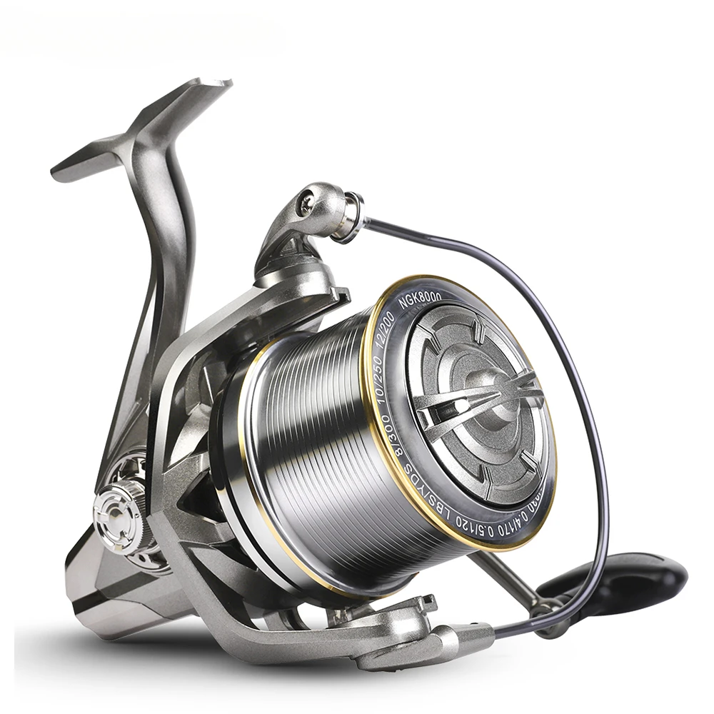 GLS NGK Series Spinning Reel,Stainless Steel Bearing,44LB Max Drag Powerful Reel,4.8:1 Gear Ratio,For Saltwater Freshwater