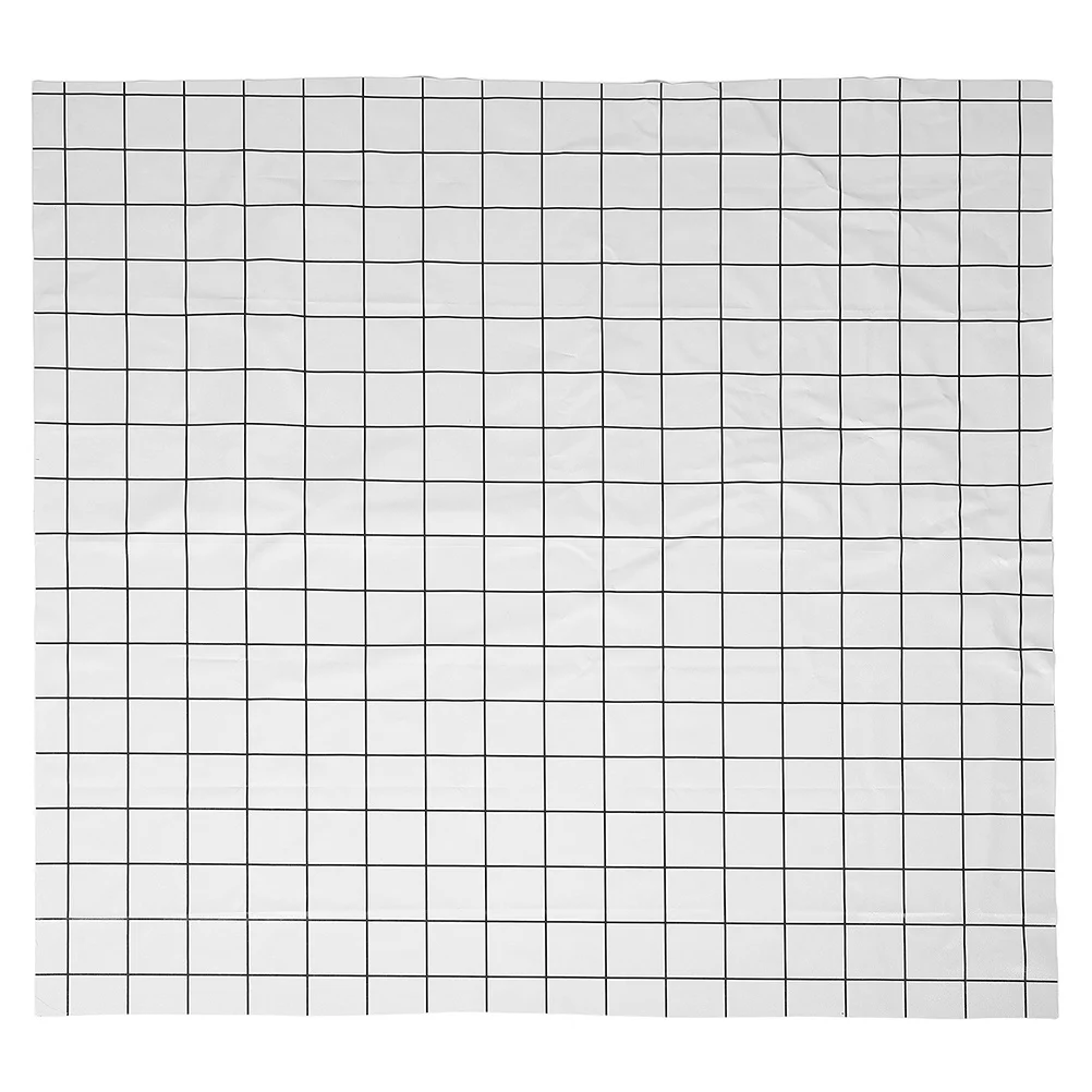 

Waterproof Tablecloth Plastic Small Square Rectangle Rectangular Dining Table Cover PVC Oilproof Stain Resistant Cover