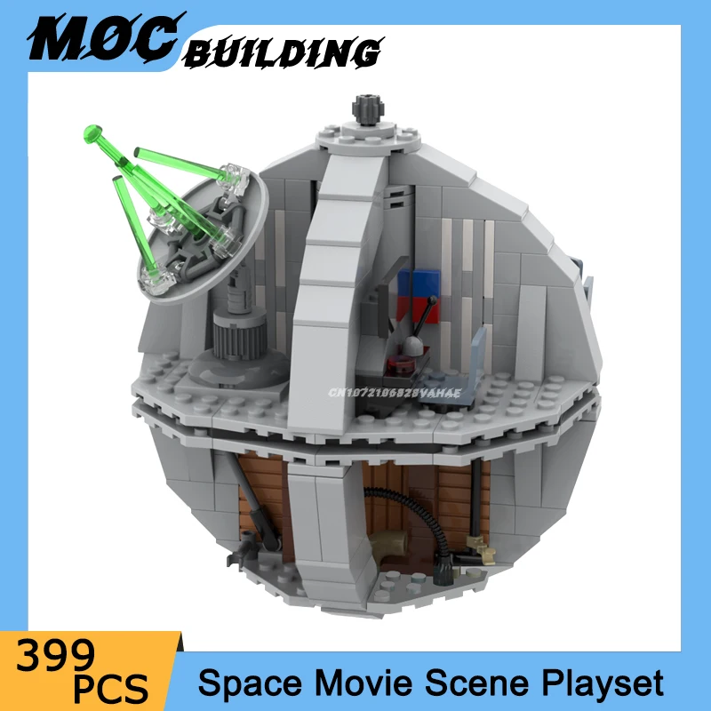 

Строительные блоки MOC, серия космических фильмов, сцена, имперская конференция, игровой набор для комнаты, модель DIY, сборка, кирпичи, игрушки, подарки