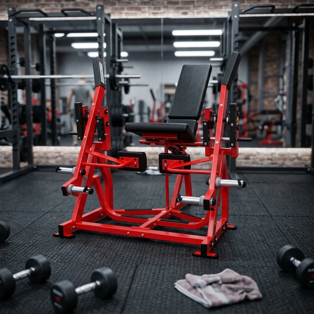 Factory Directly Sale Commercial Plate Loaded Iso-Lateral Leg Extension Machine to Thigh Workout