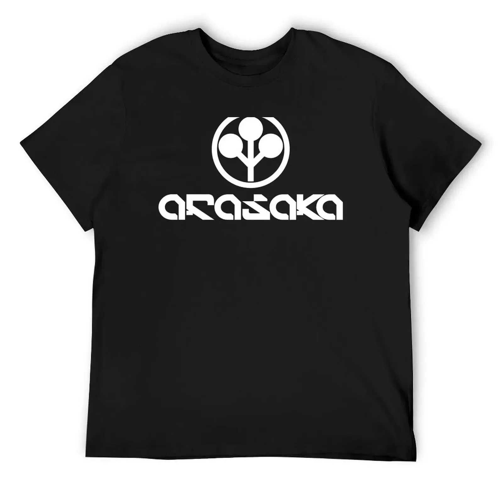 Arasaka Corp White Logo T-Shirt plain blanks essential t shirt Aesthetic clothing mens t shirts casual stylish