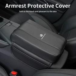 Car Armrest Box Booster Pad with Storage Bag Auto Accessories For Leapmotor T03 S01 C11 C01 C10 Leap Motor