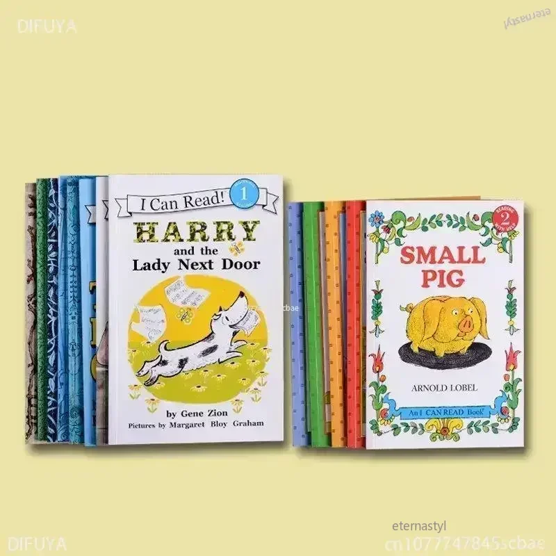 

13 книг/набор «Я могу читать УРОВЕНЬ» 2 английских книжки с картинками для детей, книги для изучения английского чтения для детей, игрушки для раннего образования