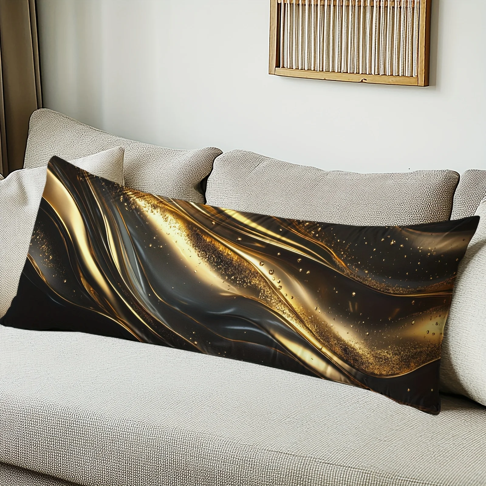 [Autumn And Winter Bedroom Refresh] Luxurious Oversized Pillow Covers Made from High-Quality Polyester Fabric | Ultra-Soft And B