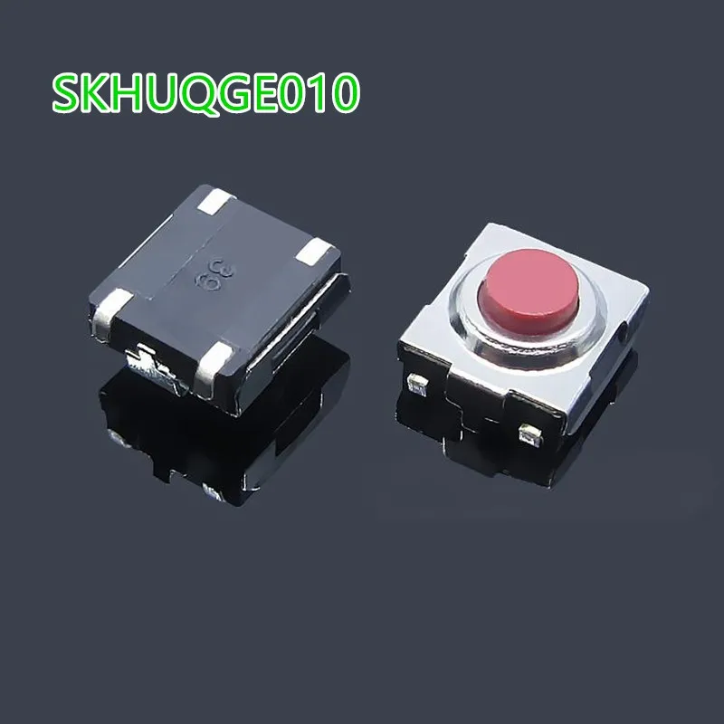 10PCS SKHUQGE010 6*6*3.1 surface mount 4-pin ALPS touch switch, 100% brand new original