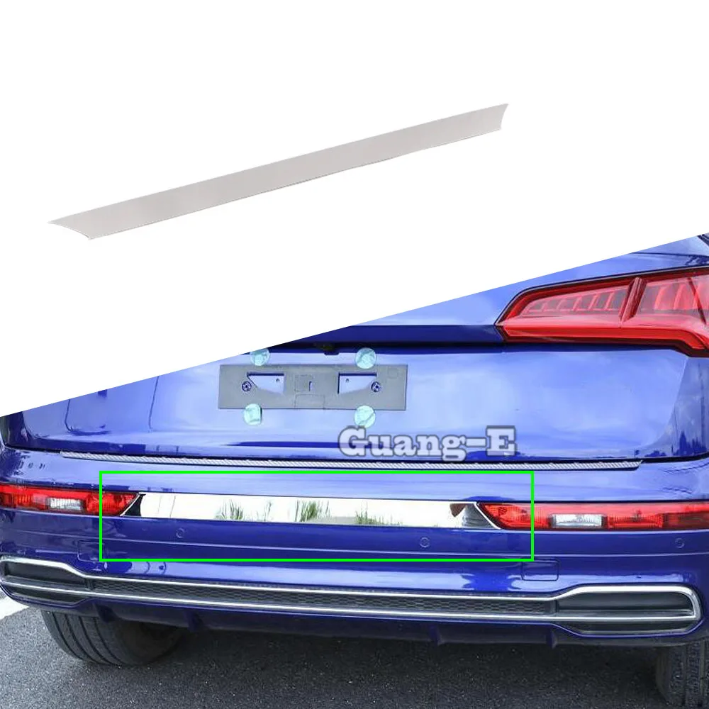 

Защитная накладка на задний бампер из стали для Audi Q5 Q5L 2018-2023 гг., декоративные аксессуары для экстерьера автомобиля