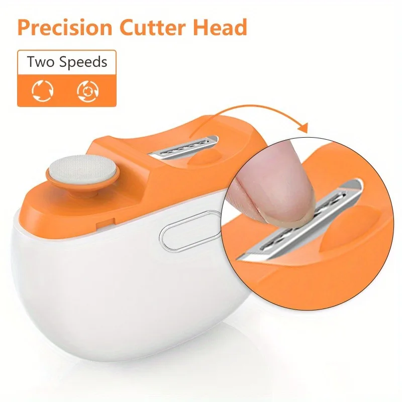 

Многофункциональный электрический триммер для ногтей 2 в 1, электрическая машинка для стрижки ногтей, электрический набор для ухода за ногтями, лак для стрижки, идеально подходит для рук и ног