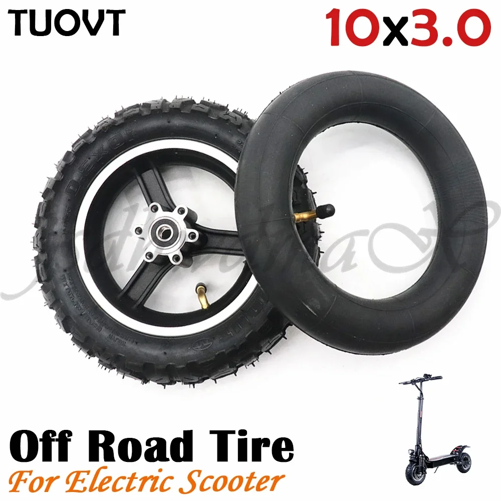 

TUOVT 10-дюймовая шина 10x3,0, 80/65-6, ступица колеса, внутренняя трубка для электрического скутера, складной велосипед, утолщенные износостойкие детали шин