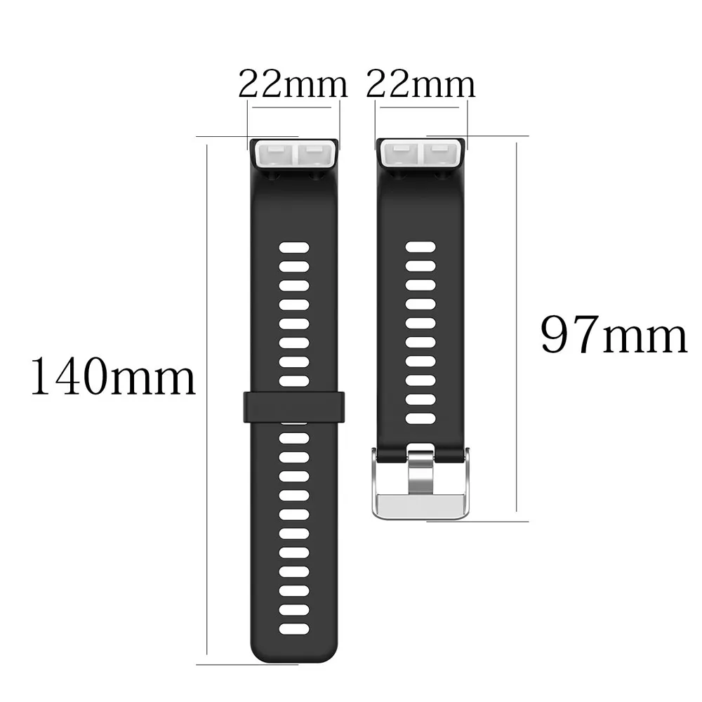 Sport Silicone Watch Band for Garmin Forerunner 30 35 SmartWatch Replaceable Band Wristband For ForeAthlete 35J Bracelet