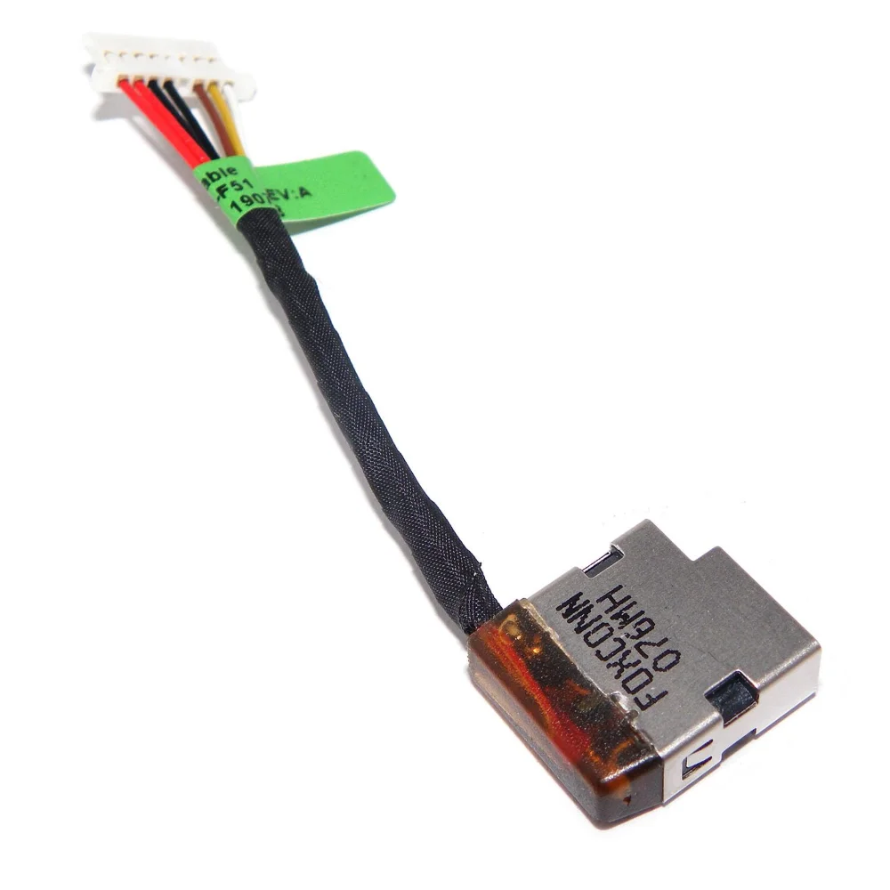 DC Power Jack in Cable Harness for HP Pavilion X360 14-BA 14-BA000 14-BA100 14M-BA000 14M-BA100 14T-BA000 14T-BA100