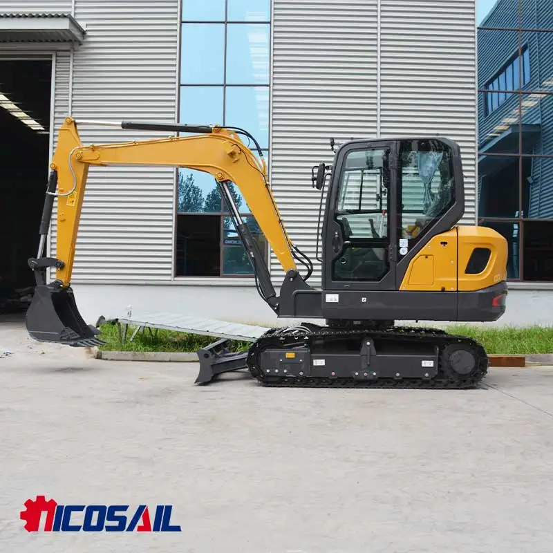 حفارة صغيرة للبيع في الصين - تصميم زاحف هيدروليكي مثالي للاستخدام في المزرعة والبناء #1