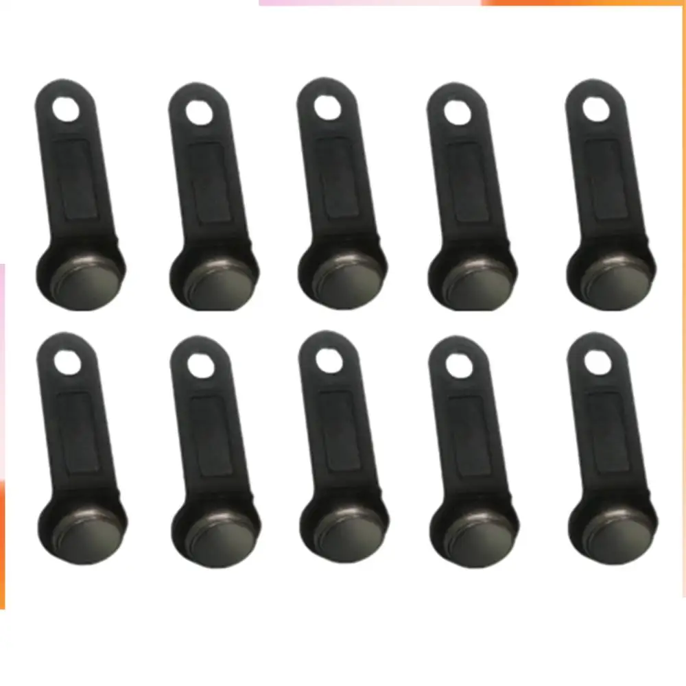 A92Z 10Pcs Rw1990 Rewritable Rfid Tm Touch Memory Key Ibutton Information Button Electronic Smart Key Card
