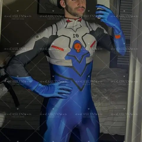 Ropa elegante para fiesta, mono Ikari Shinji, monos para fiesta, disfraces de Halloween, disfraces de Cosplay Ikari Shinji, traje Zentai