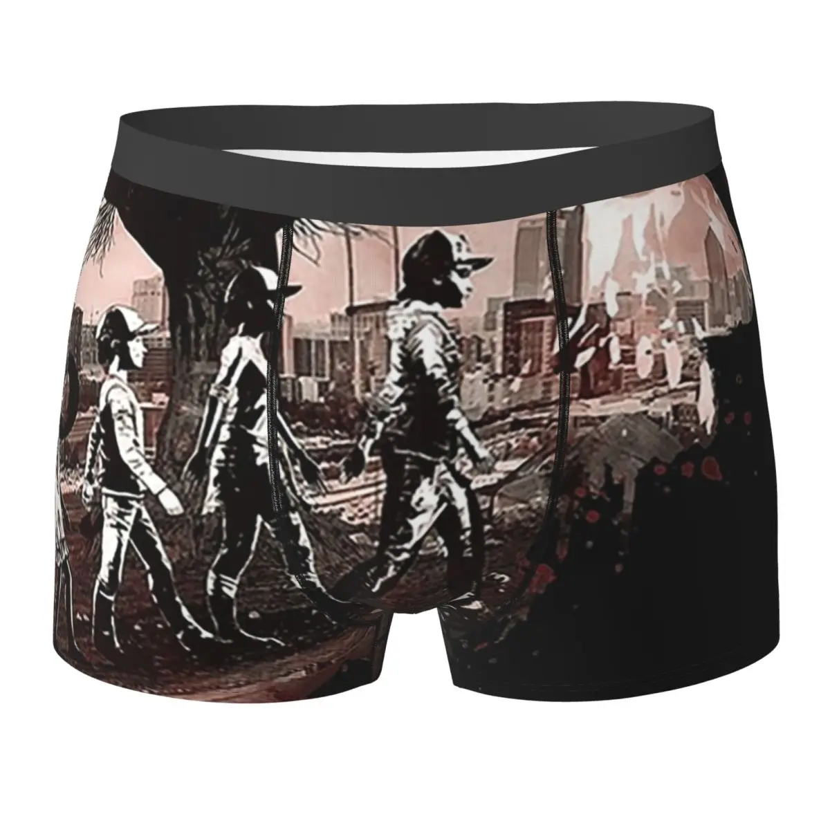 Трусы-боксеры, шорты Walkers Ii The Walking Dead, мужские трусы, удобное нижнее белье для мужчин, подарки бойфренду