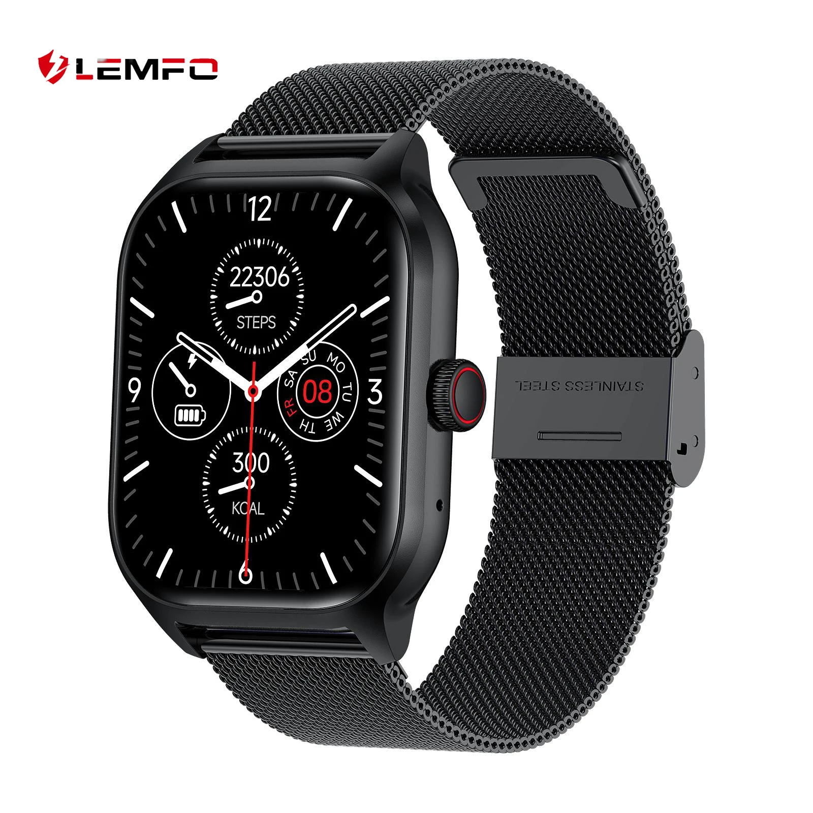 

Смарт-часы LEMFO, 2024 дюйма, 2,01*360HD, Bluetooth