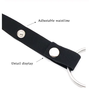 18+ ذكر العفة قفص المضادة للقبالة جهاز شريط مطاطي حزام مساعد فقط قابل للتعديل حلقة الملابس الداخلية حبل ليه كيس الصفن خواتم الجنس اللعب أعلى 6 مبيعات أطواق جنسية - رقم 5